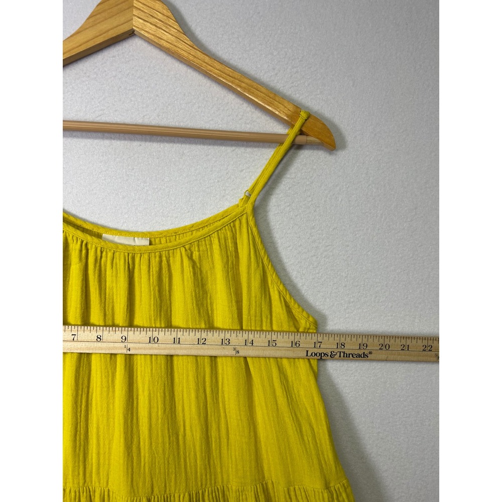Boho Universal Thread Womens Medium Yellow Tiered… - image 6